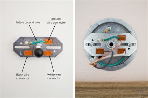 install bathroom light fixture no junction box|electrical vanity light no junction box.